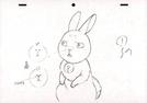 坂本真綾さん演じるシロの原画