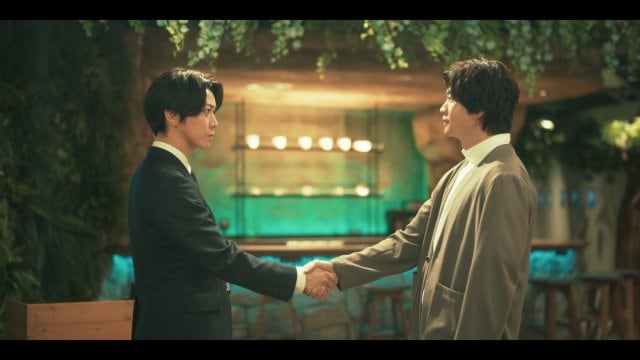 亀梨和也、松下浩平の共演シーン=ドラマ『ストーブリーグ』Lemino・WOWOWにて配信・放送中(C)FANY Studio/ 製作・事業協力 Studio S