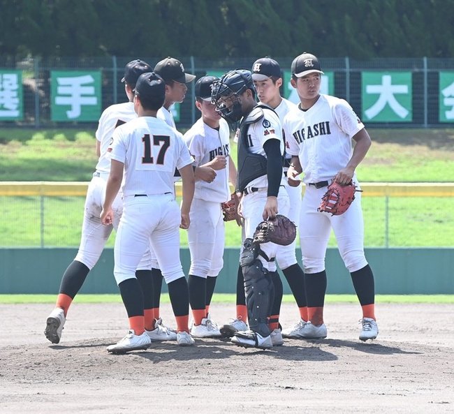 大社－益田東＝２０２３年７月２４日、県立浜山公園野球場
