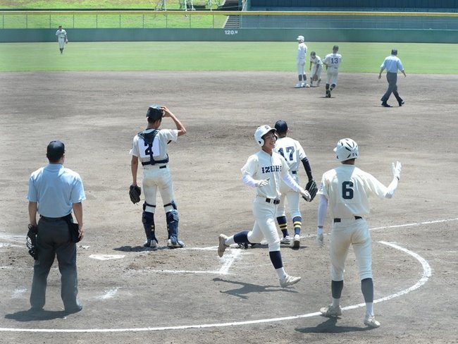 （５）浜田商業－出雲＝２０２３年７月１６日、県立浜山公園野球場