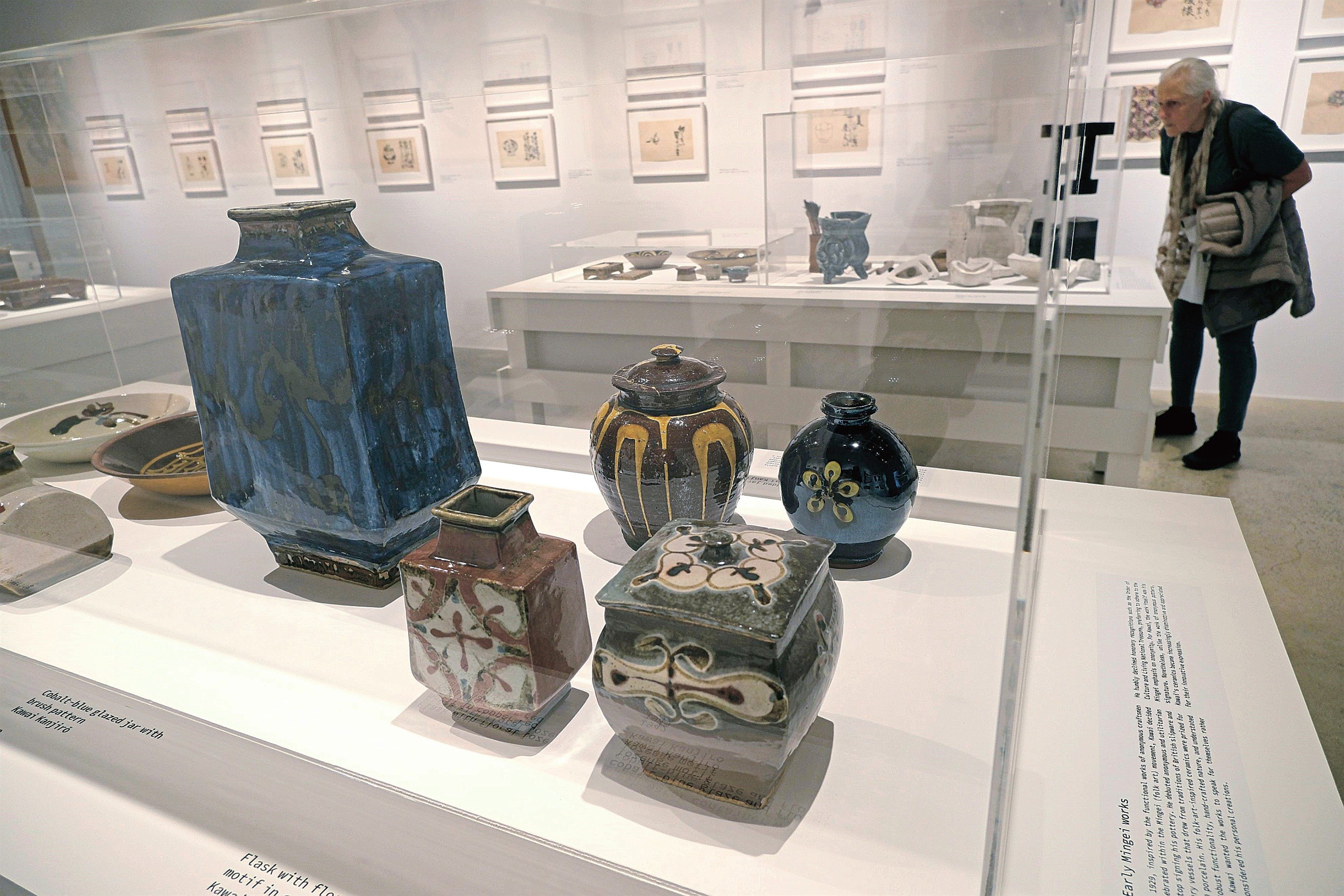 河井寛次郎展、NYで国外初 安来出身、没後60年 陶芸から前衛的な