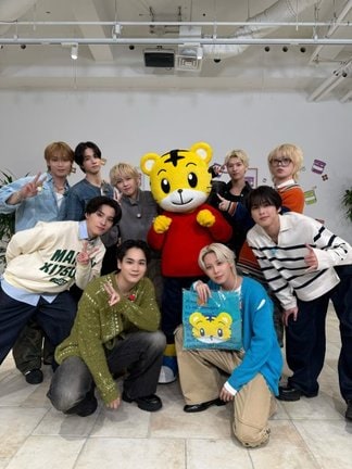 デビュー6周年生配信を行ったJO1(C)LAPONE ENTERTAINMENT