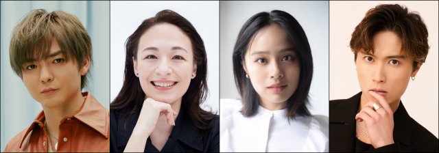 ミュージカル『ジョセフ・アンド・アメージング・テクニカラー・ドリームコート』再演決定（左から）薮宏太、シルビア・グラブ、清水美依紗、橋本良亮