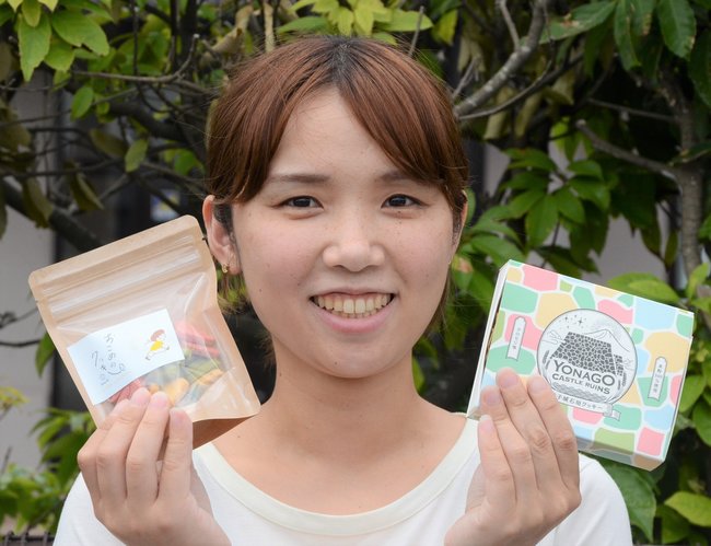 「葉月」のブランド名で、米粉を使ったスイーツを製造・販売している杉浦七瀬さん