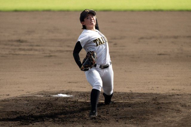 「第4回BFA女子野球アジアカップ」では中心的な役割が期待される左腕・柏崎咲和（4年／大阪体育大）