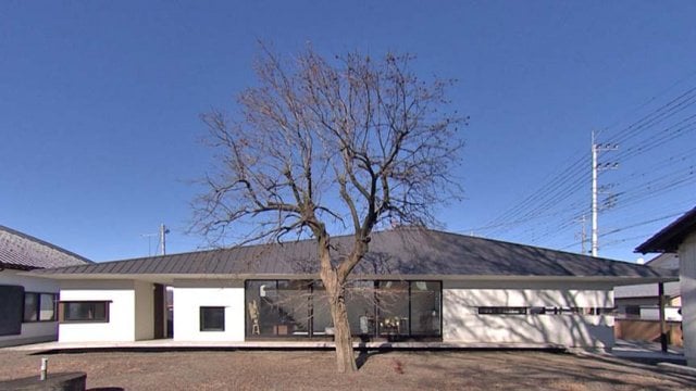 広い庭に面した南面『群馬県太田市・藤生邸』(C)テレビ朝日