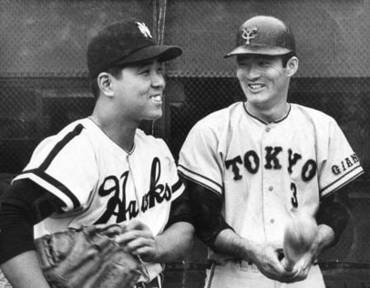昭和レトロ　森永　パレードバッチ　巨人　長嶋茂雄　南海フォークス　野村克也 明窓 こんなところに「ささやき戦術」 | 山陰中央新報デジタル