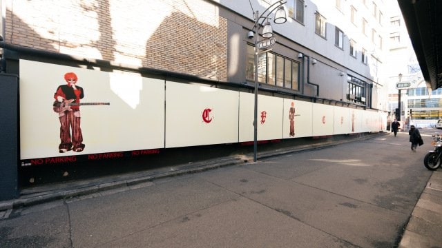 セカオワ・Fukaseのソロプロジェクト 原宿の街頭に「C」と「F」のロゴビジュアル登場