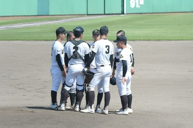 大田－益田東＝２０２３年７月２２日、県立浜山公園野球場