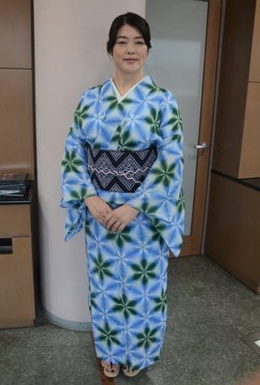 「着物アドバイザー」として松江市内を中心に活動している中島会美（えみ）さん