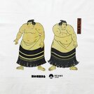 陣幕久五郎を用いたＴシャツのデザイン（ＢＥ　ＡＴ　ＴＯＫＹＯ）