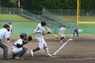 矢上－松江商業＝２０２３年７月１４日、県立浜山公園野球場