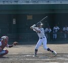 広瀬－大田一＝２０２３年７月２４日、浜田市野球場