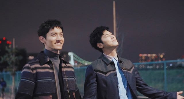 東方神起 20th Anniversary Film『IDENTITY』（2月20日全国公開）より2017年、再始動直後の二人をとらえた場面写真（C）2026 RED OCEAN PROJECT