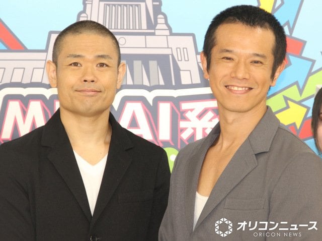 品川庄司(左から)品川祐、庄司智春(C)ORICON NewS inc.