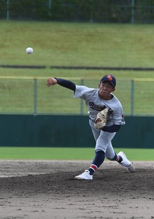 江津・浜田水産－立正大淞南＝２０２３年７月１５日、松江市営野球場