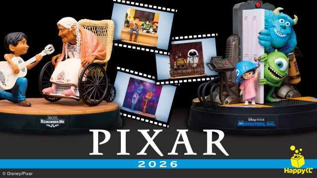 4月17日発売予定の「Happyくじ / PIXAR 2026」 (C)Disney/Pixar