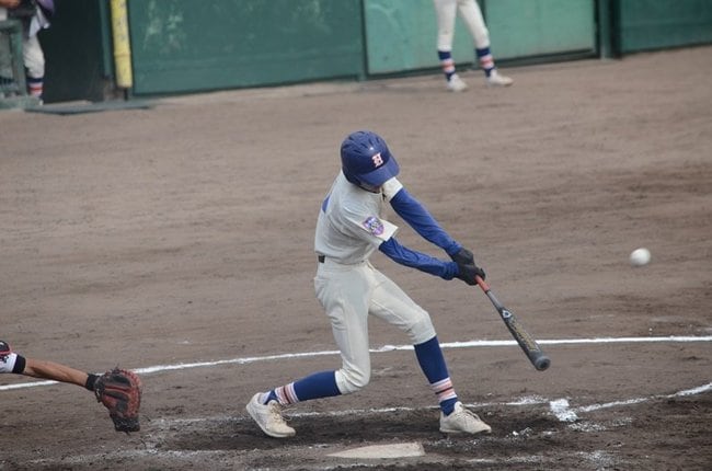 浜山ー松江二＝２０２３年７月２３日、浜田市野球場