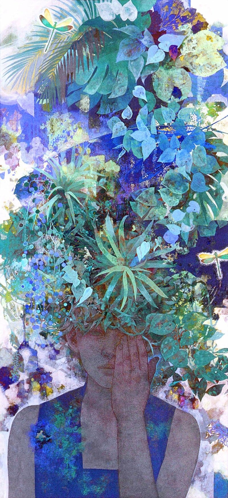 春の足立美術館賞に守みどりさん 日本美術院特待、「つのかくし