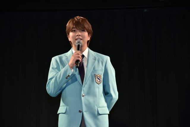 ドラマ『タクミくんシリーズ ーDramaー』完成発表会に登壇したM!LK・塩崎太智（C）2025 ごとうしのぶ／KADOKAWA・「タクミくんシリーズ」製作委員会