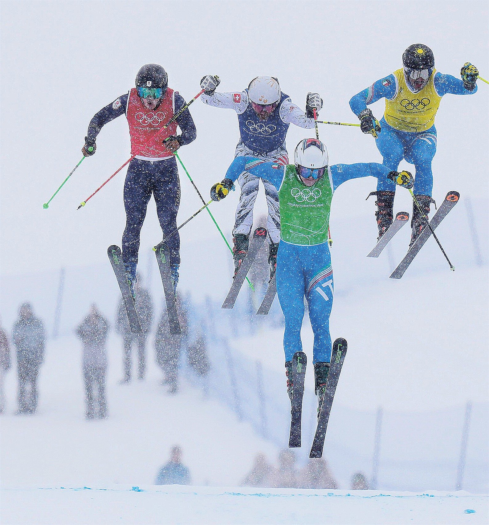 男子スキークロス古野4位 日本勢初の入賞 ミラノ五輪 | 山陰中央新報
