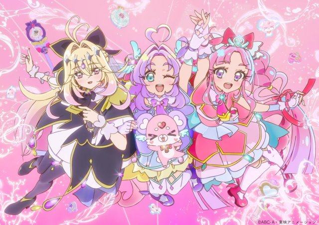 テレビアニメ『名探偵プリキュア!』ED映像の場面カット(C)ABC-A・東映アニメーション