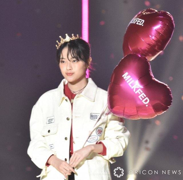 『第41回 マイナビ 東京ガールズコレクション 2025 AUTUMN／WINTER』に出演した上坂樹里 （C）ORICON NewS inc.