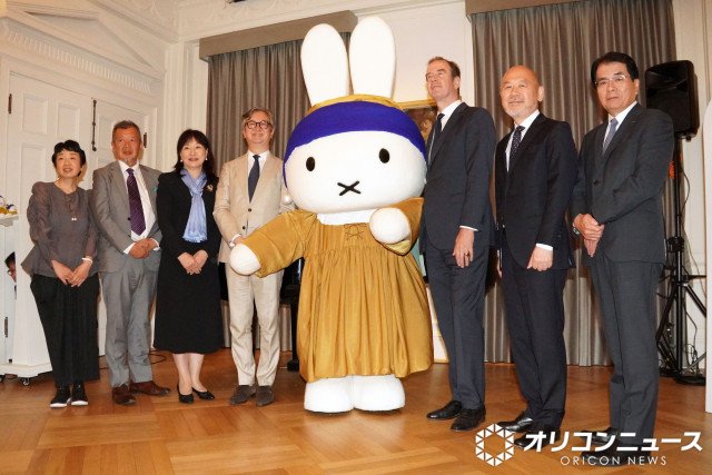 「フェルメール《真珠の耳飾りの少女》展」記者発表会の模様 (C)ORICON NewS inc.