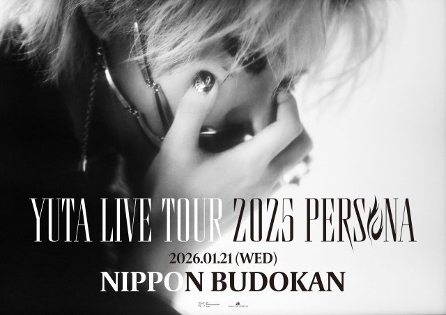 『YUTA LIVE TOUR 2025 -PERSONA-』キービジュアル