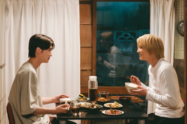 映画『純愛上等！』に出演する（左から）山中柔太朗、高松アロハ （C）映画「純愛上等！」製作委員会