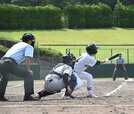 江津・浜田水産－立正大淞南＝２０２３年７月１５日、松江市営野球場