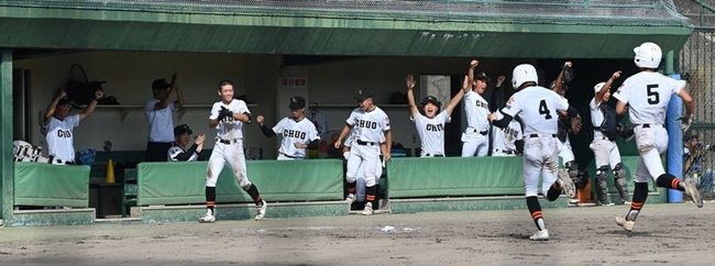 島根中央－松江工業＝２０２３年７月１５日、松江市営野球場