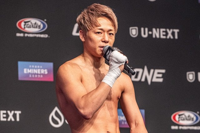 『ONE SAMURAI 1　プレスカンファレンス＆オープンワークアウト』に出席した武尊