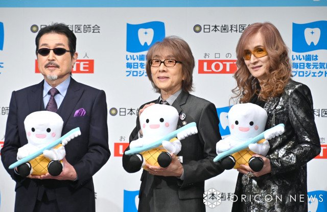 THE ALFEE（左から）桜井賢、坂崎幸之助、高見沢俊彦 （C）ORICON NewS inc.