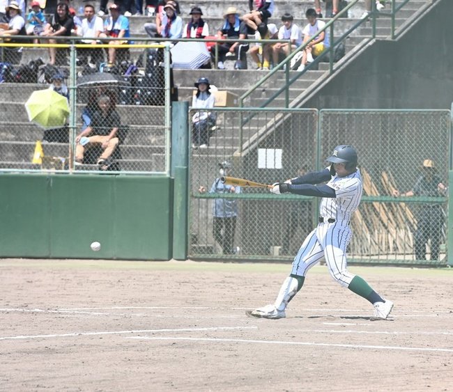 立正大淞南－開星＝２０２３年７月２２日、松江市営野球場