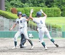 平田－開星＝２０２３年７月１９日、松江市営野球場