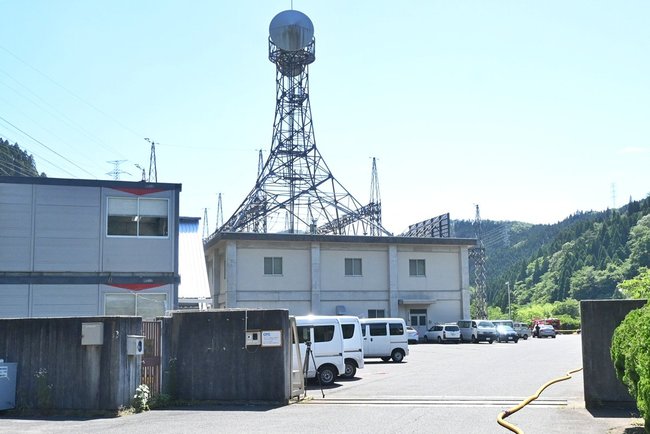 中国電力俣野川発電所＝鳥取県江府町俣野