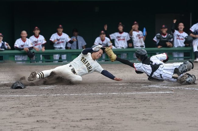 大社－松江南＝２０２３年７月１５日、県立浜山公園野球場