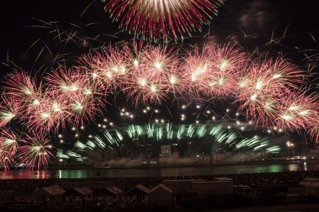 18日放送『なにわ淀川花火大会 生中継2025』（C）テレビ大阪