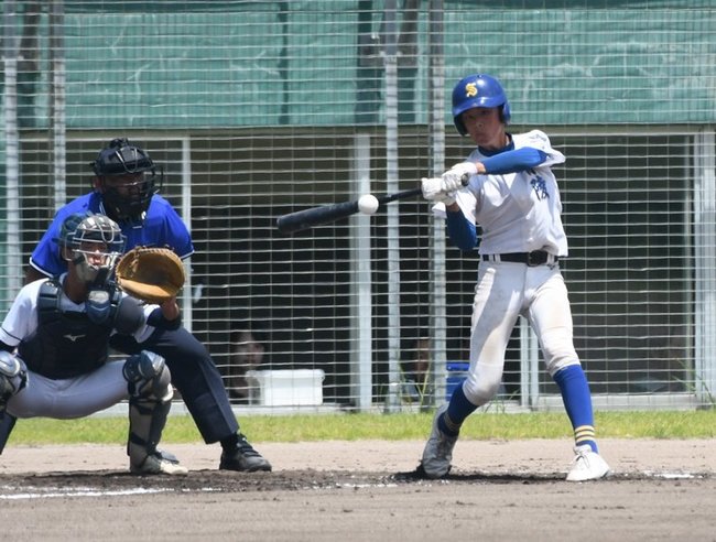 青陵－斐川西＝２０２３年７月２４日、江津市民球場