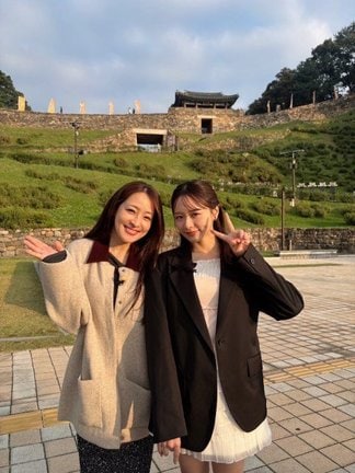 8日放送『大沢あかねと森香澄 美しき忠清道の旅 まだ見ぬ韓国へ』(C)テレビ愛知