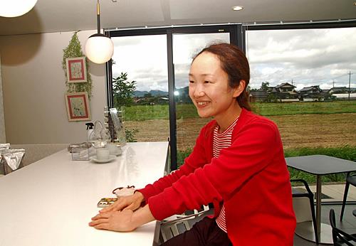 チョコレート愛を語る西森さん