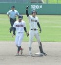 大社－益田翔陽＝２０２３年７月１８日、県立浜山公園野球場