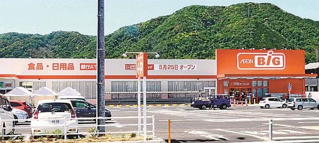 マックスバリュ西日本が運営する「ザ・ビッグ境港店」＝境港市清水町