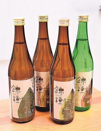 料理や気分に合わせて選べる錦樹シリーズの日本酒４種