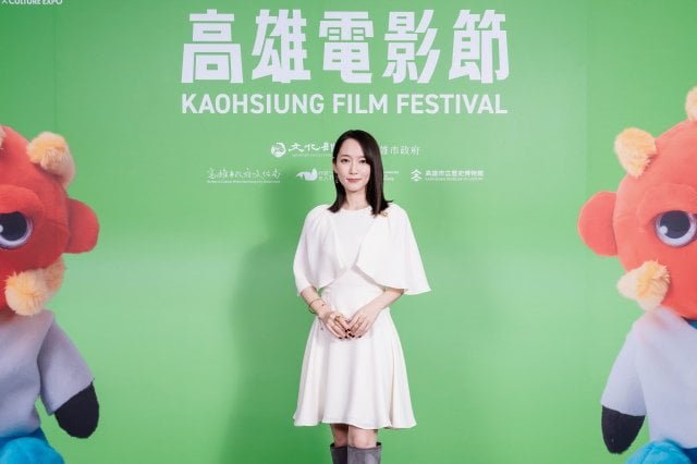 『高雄映画祭』のレッドカーペットに登場した吉岡里帆