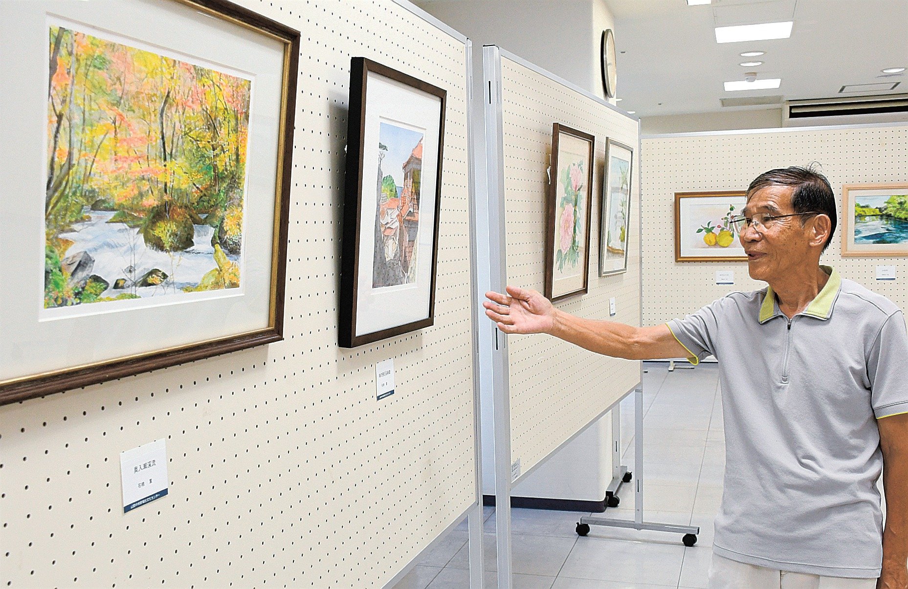 多様な水彩画36点 松江で作品展 | 山陰中央新報デジタル