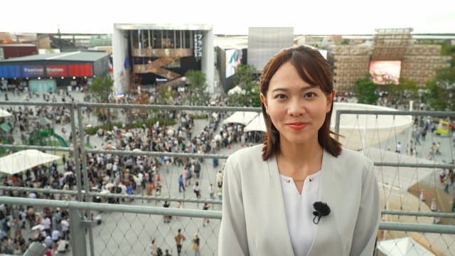 11日放送『トクそうCOMPANY～万博から見えたミライをトクそうせよSP～』 新人・増田陽名アナ（C）ytv