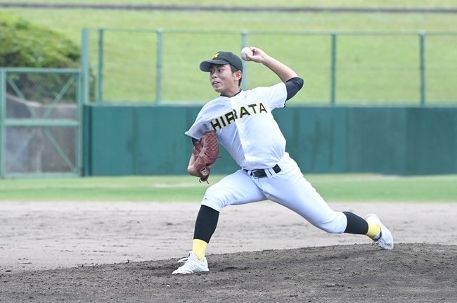 （２）平田－飯南＝２０２３年７月１６日、松江市営野球場