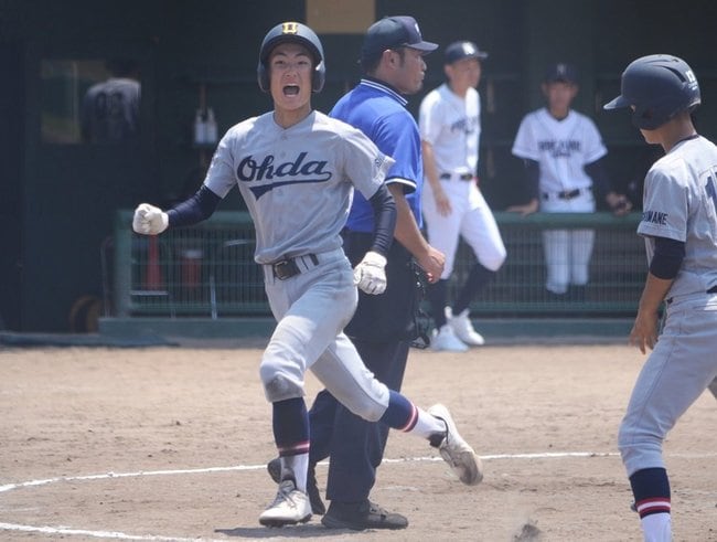 （９）斐川西－大田二＝２０２３年７月２６日、浜田市野球場